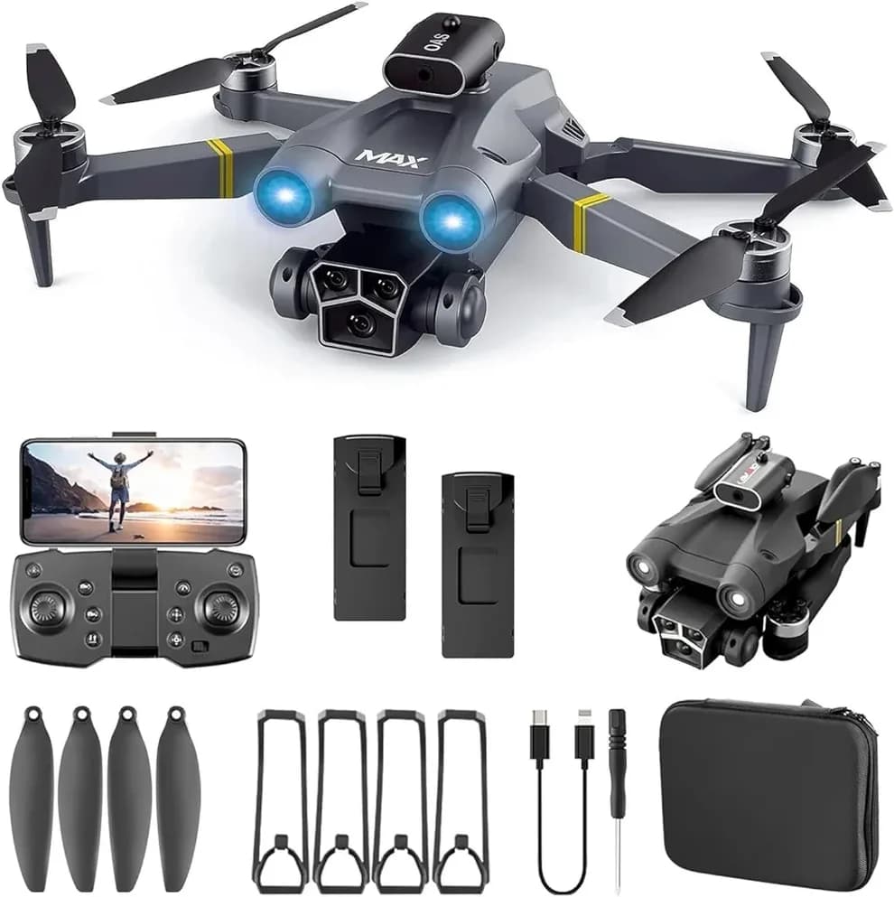 M3 MAX Dual Camera FPV Drone – Advanced Obstacle Avoidance