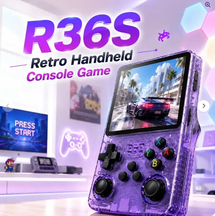 R36S Retro Handheld Gaming Console For Kids & Adults (R36S)