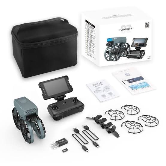 CZ29 Mini Flip Foldable Drone With Premium Display Controller