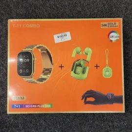 Golden Watch Series 9 (7 In 1 +Ultra Pods Free