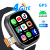 S8 ULTRA Smart Watch Wifi GPS 4G Network 4GB RAM 64GB Storage SIM Card slot Smartwatch  (Black Strap, 49)